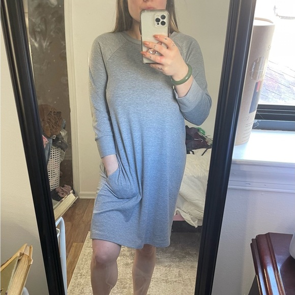 Veronica M French Terry Dress - Picture 5 of 7